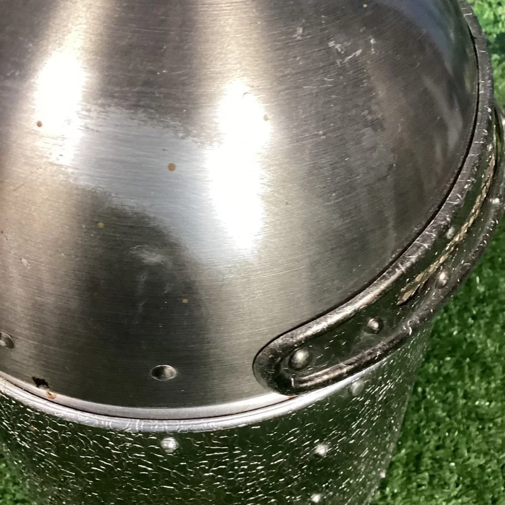 Vintage Medieval Camelot Knight Helmet Ice Bucket